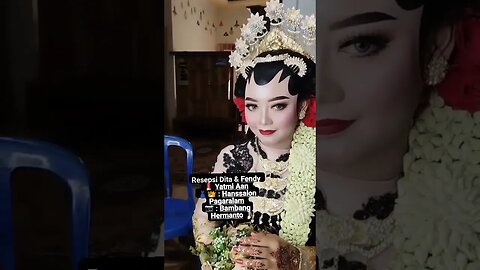 Traditional Costume for Wedding | Pengantin Jawa #shorts #short #batangharisembilan