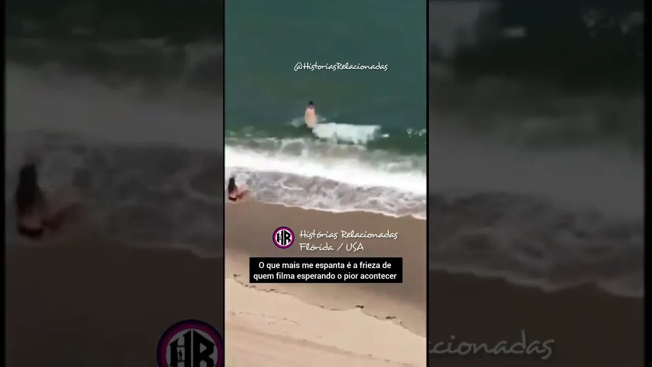A frieza de quem filma é mais assustadora.