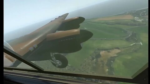 Avro Lancaster full flight.