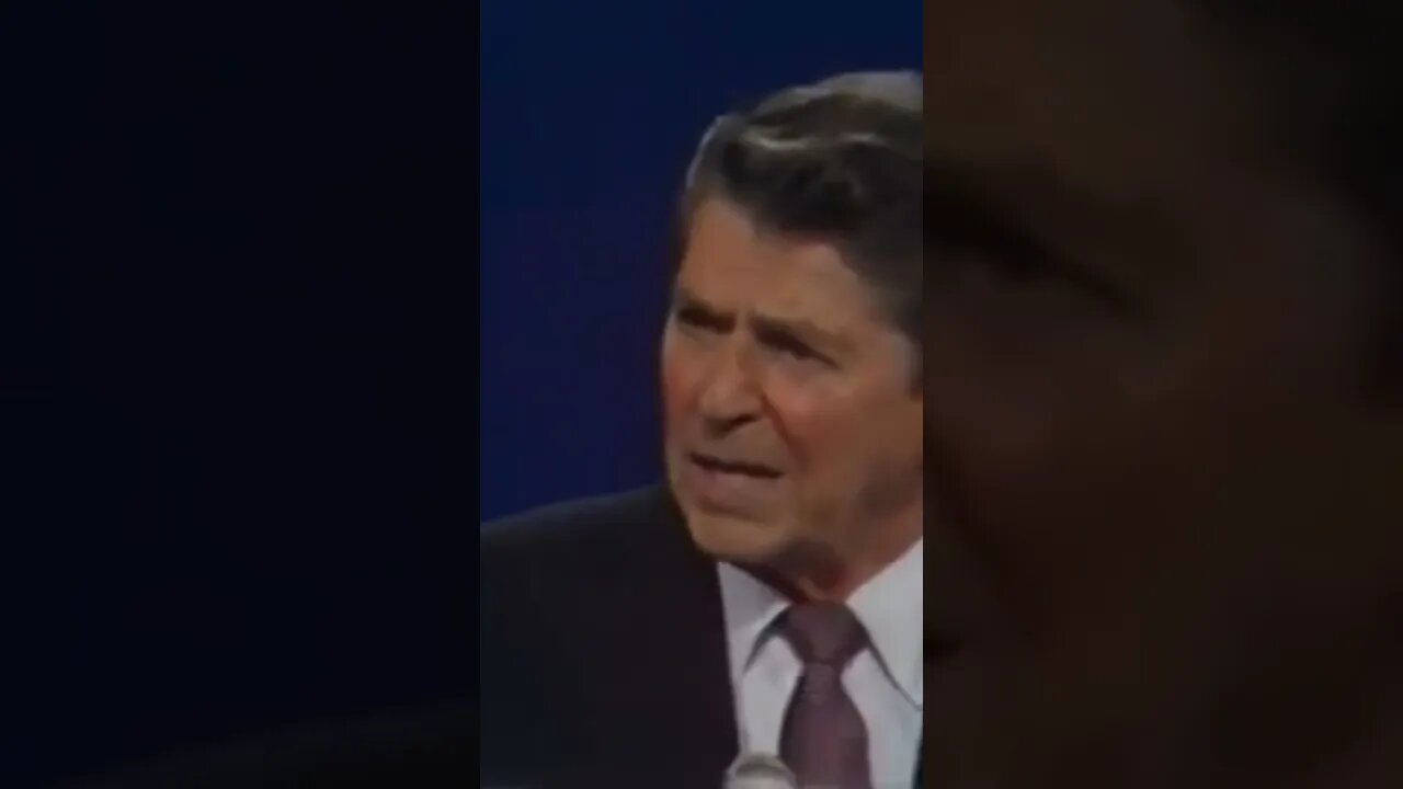 Who? 🗡️🙋♀️ Ronald Reagan 1980 * #PITD #Shorts (Linked)