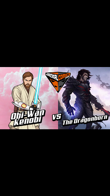 OBI-WAN KENOBI Vs. THE DRAGONBORN - Comic Book Battles: Who Would Win In A Fight? - Star Wars