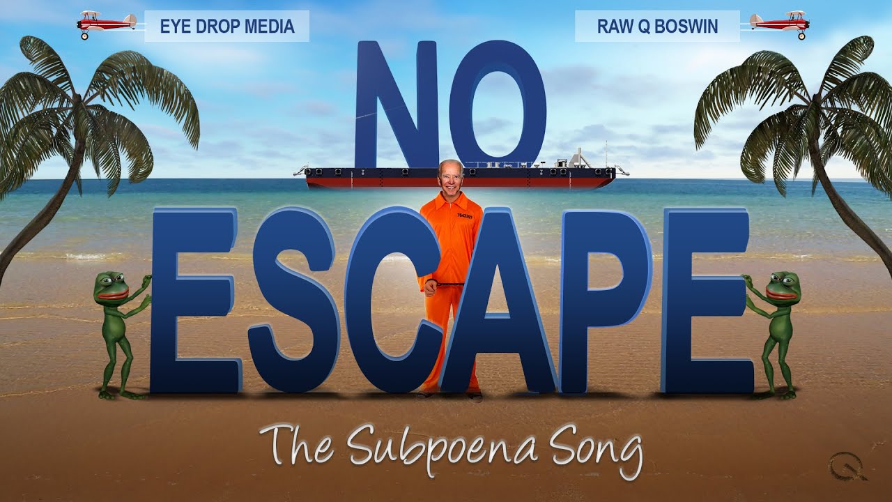 QANON - No Escape For Deep-State - The Subpoena Gitmo Song