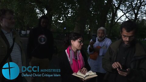 A Muslim says People Make Fake Qurans || Different Words in the different qurans || Speakers Corner