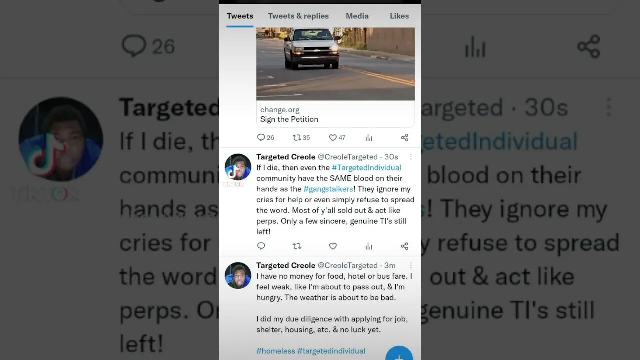 The fake traitor #targetedindividual community have blood on their hands, like #gangstalkers! Perps