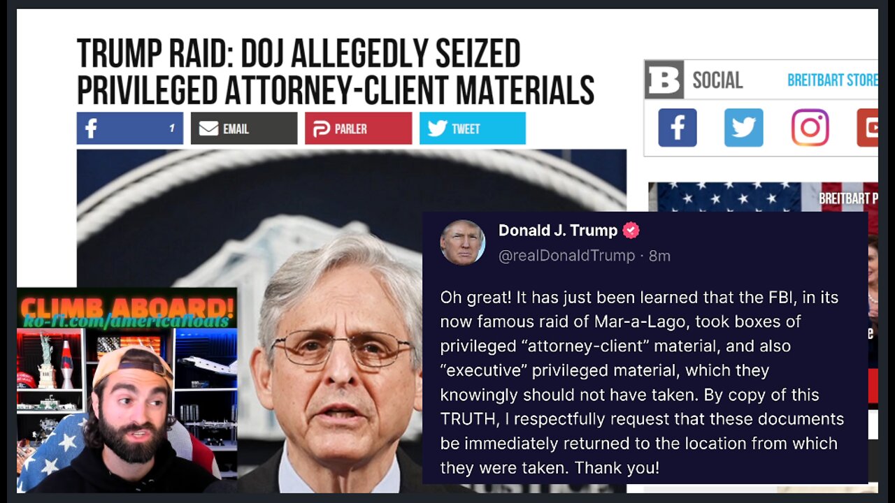 DOJ Is Throwing The Case Against President Trump, Knowing They Have NOTHING!