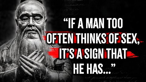 Confucius' Ancient Quotes to Learn in Youth and Avoid Regrets in Full time Age #Quotes