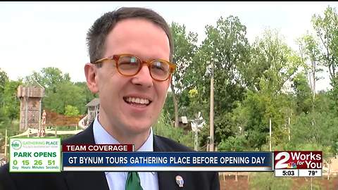 Mayor Bynum reflects on Gathering Place opening, Riverside Drive