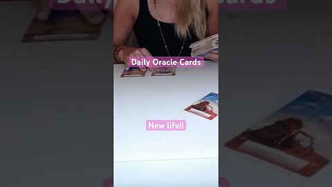 Daily Oracle Cards #newlife #oraclecards #dailyoracle #shorts