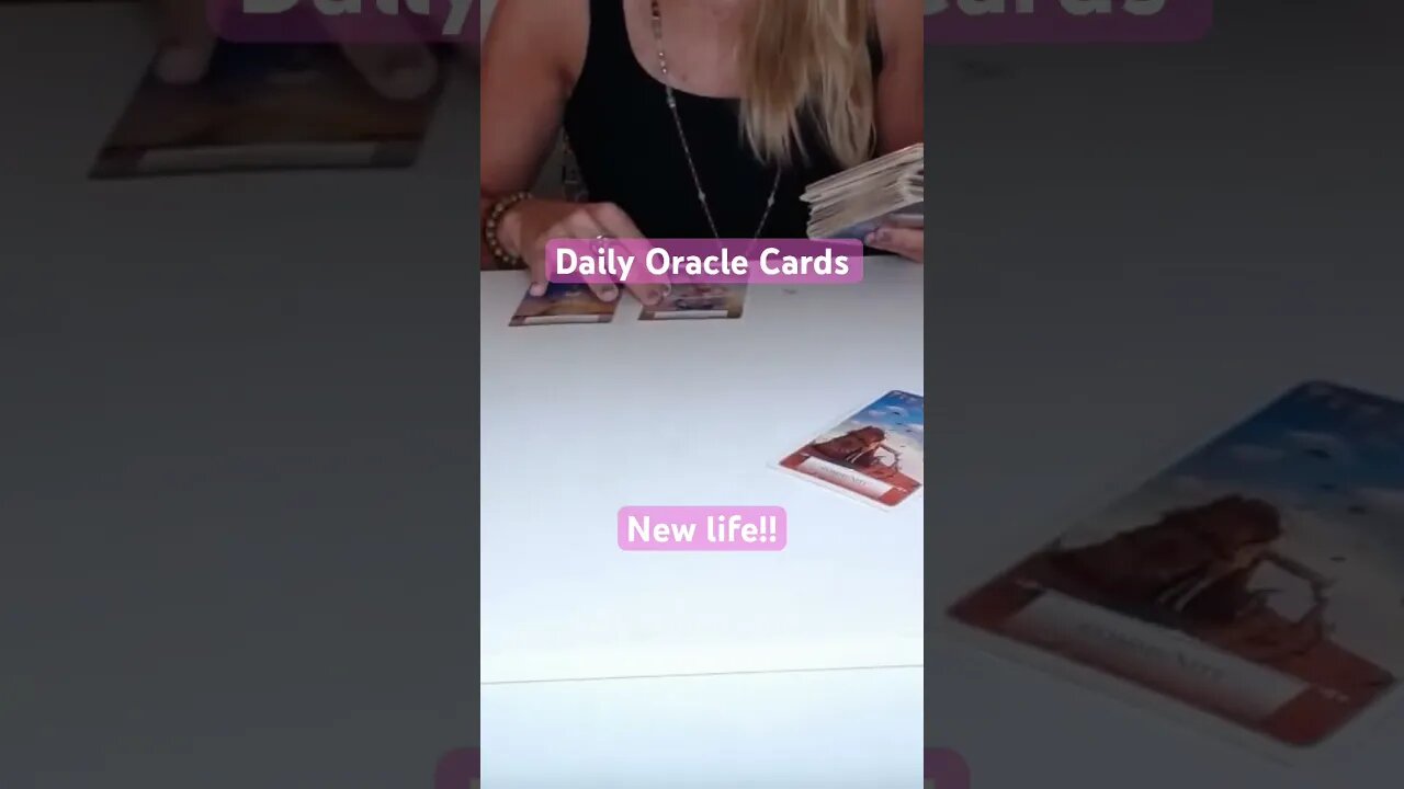 Daily Oracle Cards #newlife #oraclecards #dailyoracle #shorts