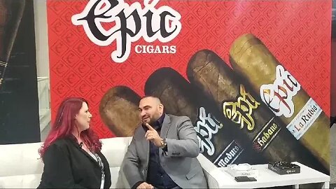 Ash Red sits down with Pauly of Epic Cigars Cigars at PCA 2023