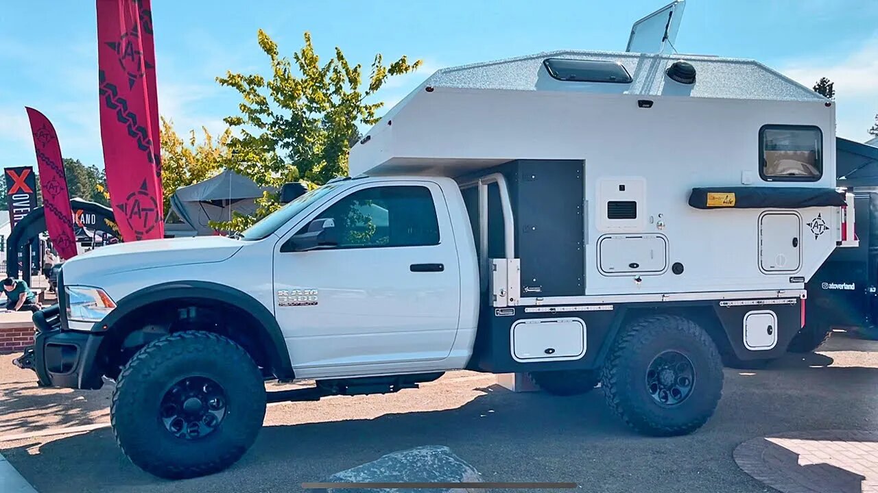 AT Overland's NEW Aterra Truck Camper walk through - Overland Expo West Favorite Rigs