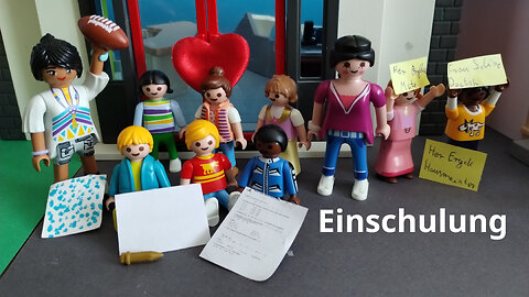 Erste Tag im Schule für Ronja