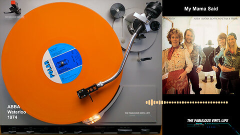 ABBA ) Waterloo ) 1974 (Orange Vinyl 2020)