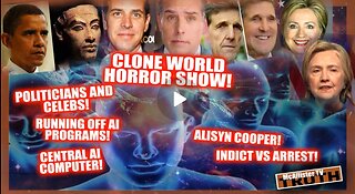 CELEBS & POLITICIANS CLONED! ARTIFICIAL FREQUENCIES AND CHIPS! DNA MANIPULATION!