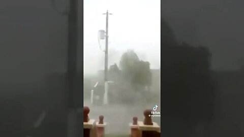 hurricane Marie made landfall in Puerto Rico 🌩️🌧️⚡🌪️