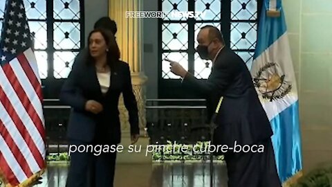 Guatemala Tells VP Kamala “Put Your Mask On Gringo"