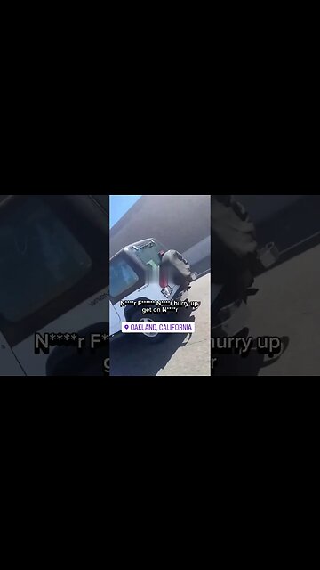 Racist road rage attack results in self-inflicted car crash.