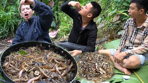 Eat Shrimp, Crab, And Raw Fish | Eating challenge