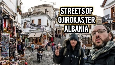 Walking The Streets Of Gjirokaster 🇦🇱 Southern Albania Road Trip Part 15