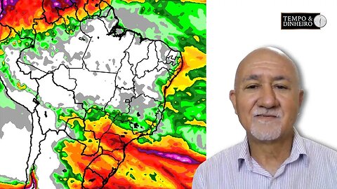 Alerta de Chuvas e Ventos Fortes no Sul e Possibilidade de Chuvas em São Paulo no Final de Semana