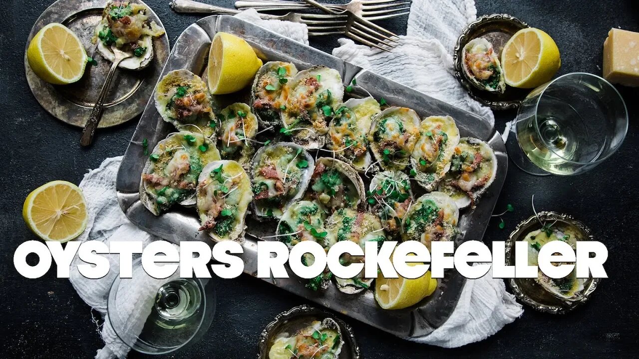 Oysters Rockefeller Recipe | Amazing Easy to Make Appetizer!