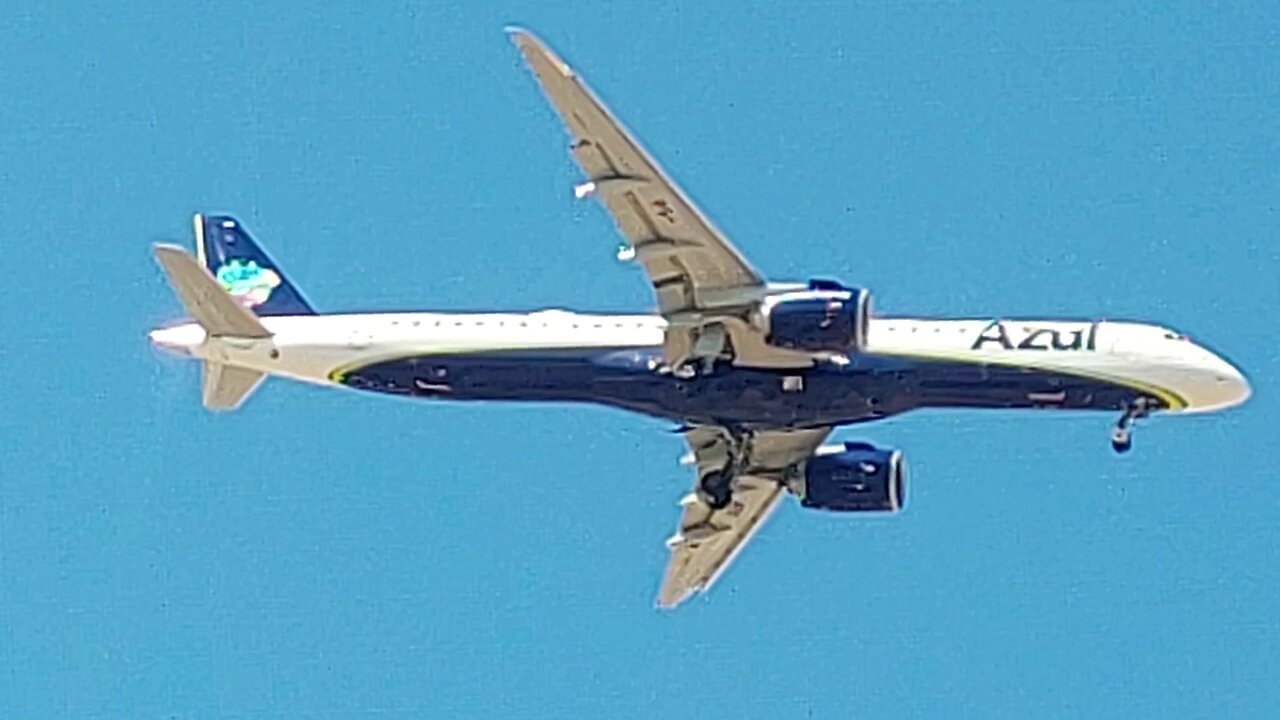 Embraer 195 E2 PS-AEQ coming from Recife to Fortaleza