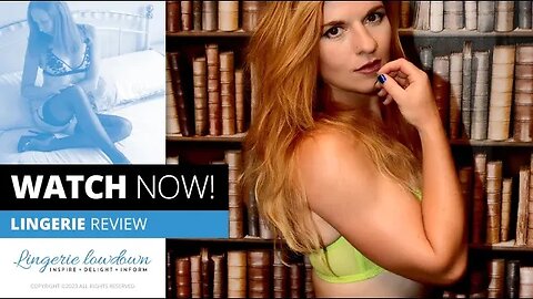 Luna : We Are We Wear nylon blend balconette bra and Brazilian brief [PREVIEW]