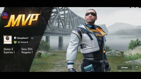 Jogando PUBG Mobile