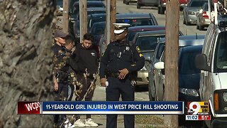 Girl, 11, wounded in shootout on her West Price Hill street
