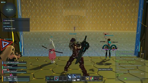 PSO2 NGS Bujin fight