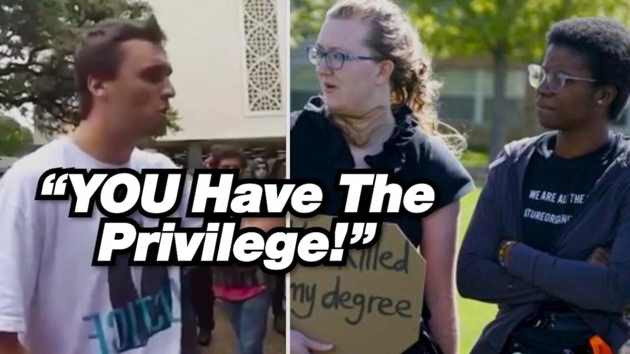 Student ATTEMPTS To Confuse Kirk On “White Privilege” #charliekirk