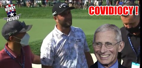 GOLFER JOHN RAHM EJECTED FROM PGA MAJOR WITH 6 STROKE LEAD FOR POSITIVE COVID TEST !