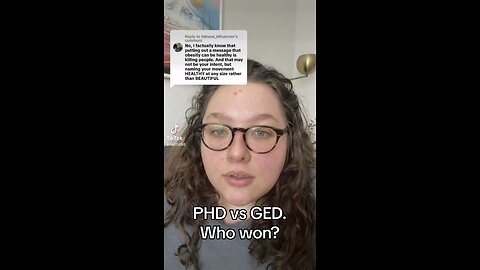 PHD vs GED. Who won?