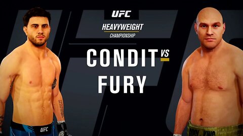 EA Sports UFC 4 Gameplay Tyson Fury vs Carlos Condit