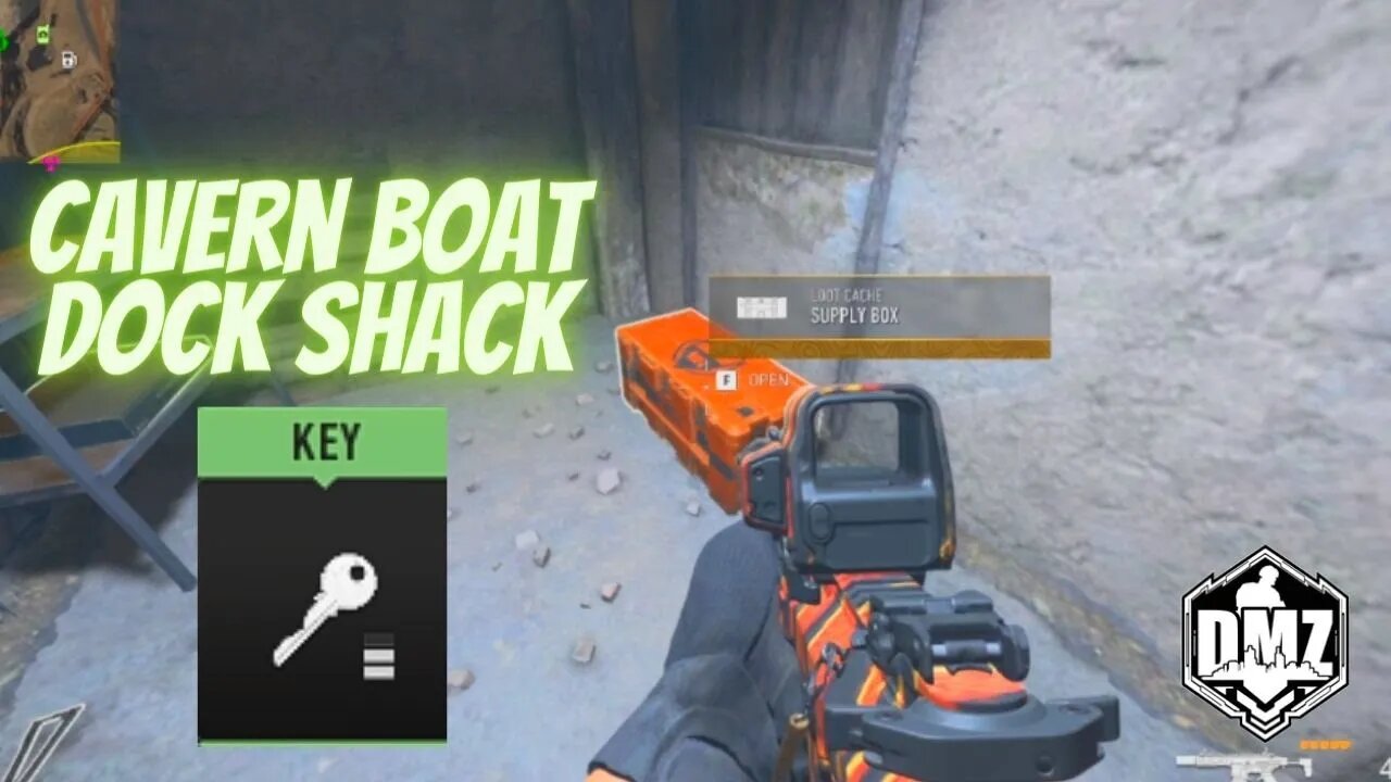 Cavern Boat Dock Shack Location DMZ - Solo Easy