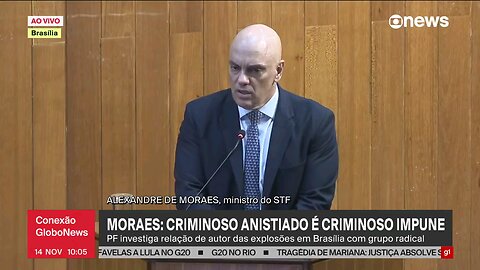 Alexandre de Moraes fala sobre regulamentação das redes sociais