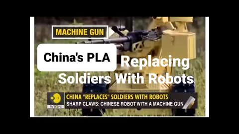 PLA Replacing Soldiers with Robots