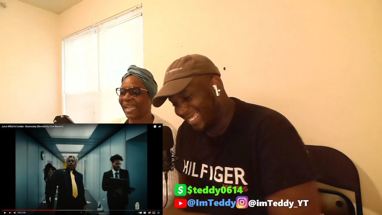 MOM and SON reacts to: Juice WRLD & Cordae - Doomsday (Directed by Cole Bennett)