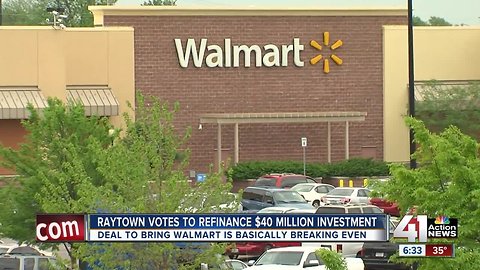 Raytown to refinance Walmart TIF deal