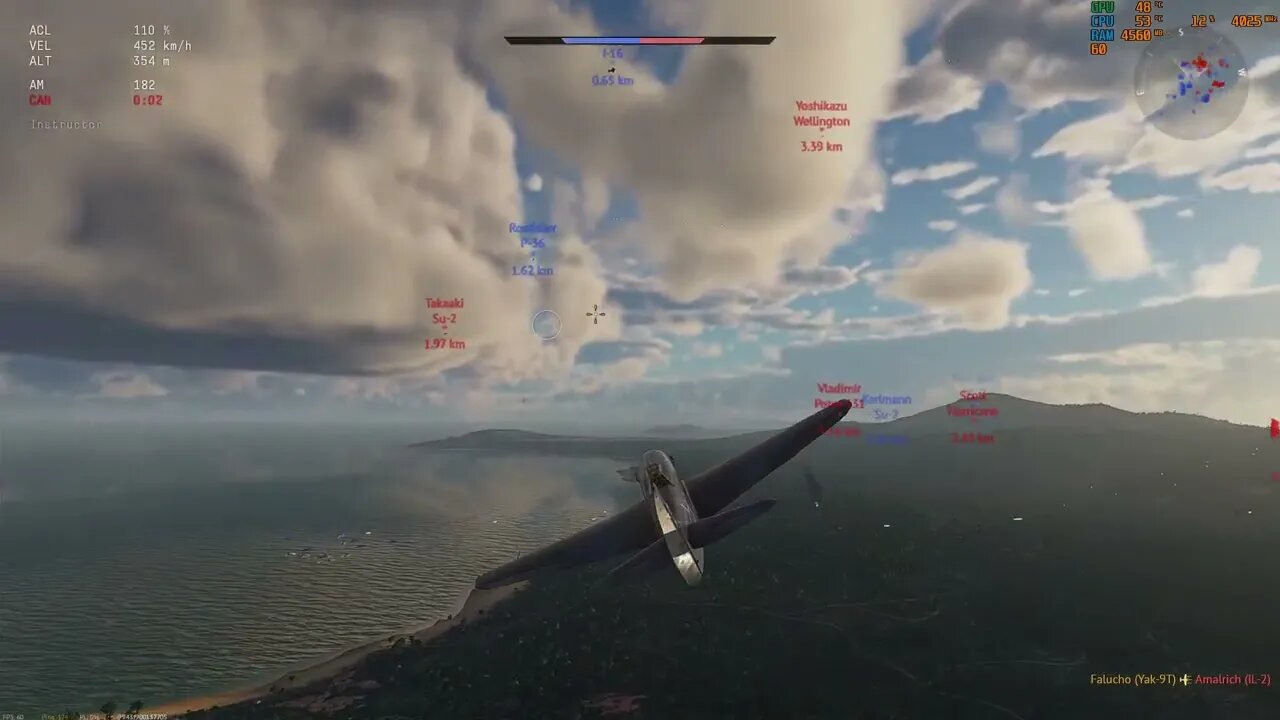 War Thunder Batallas Aereas BR 3.7 CCCP Sovieticos
