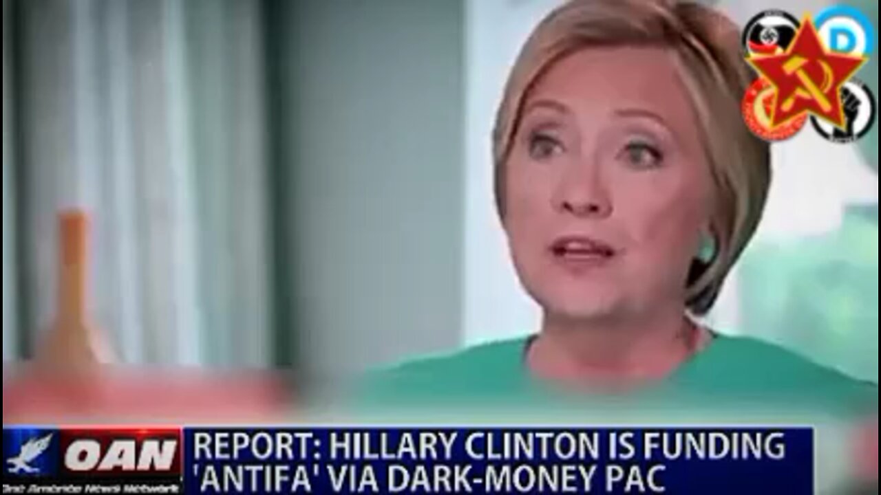 Hillary Clinton admits to funding radical groups like Antifa