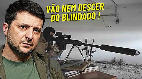 Os militares russos estão na nossa mira" Informe