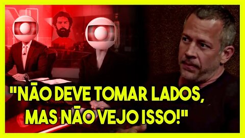 MALVINO SALVADOR FALA DA PARCIALIDADE DA REDE GLOBO #cortespodcast #redeglobo #eleições2022