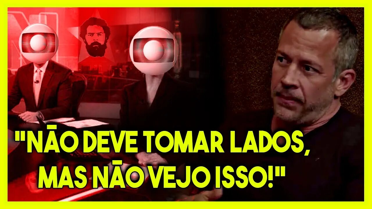 MALVINO SALVADOR FALA DA PARCIALIDADE DA REDE GLOBO #cortespodcast #redeglobo #eleições2022