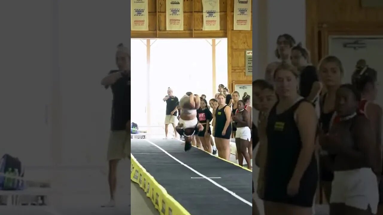highest Stunt 100k #gymnast #shorts #cheer