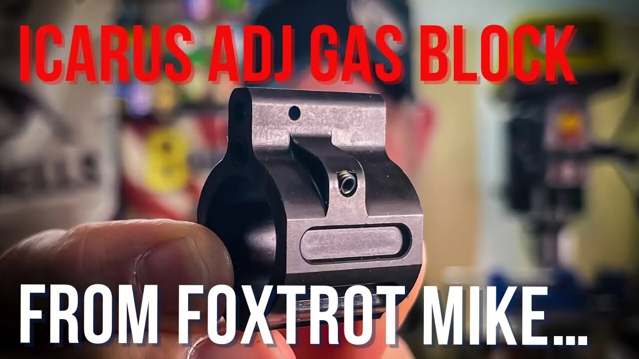 Icarus Adjustable Gas Block #foxtrotmike #icarus