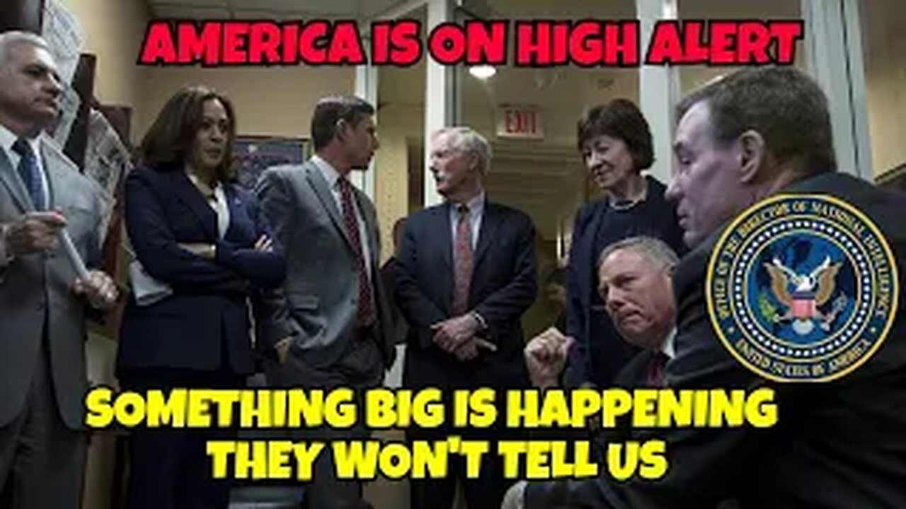 INTELLIGENCE COMMITEE IS HIDING SOMETHING FROM US, WE ON HIGH ALERT