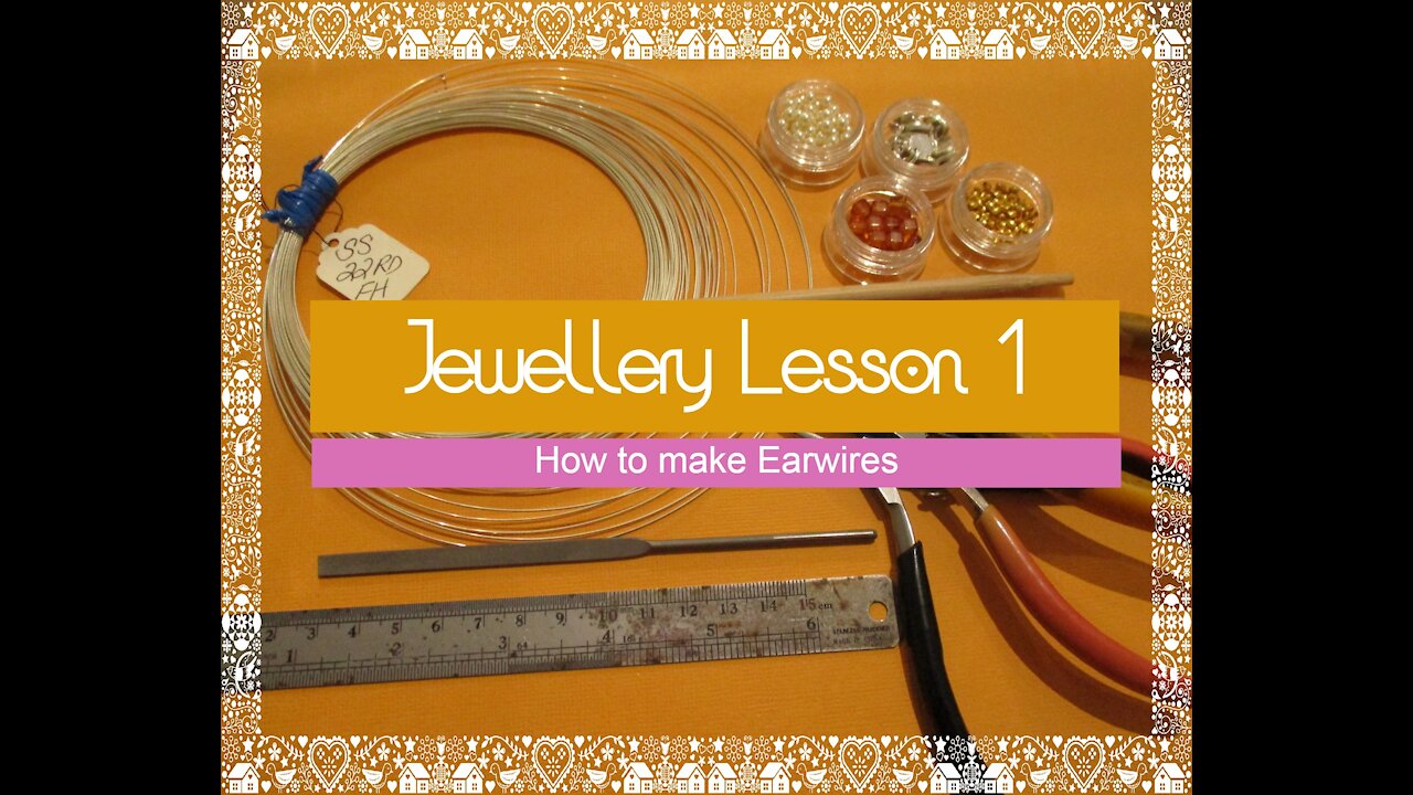Jewellery Tutorial - How to make Earwires
