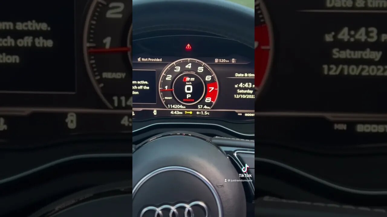 Stage 2 Audi S5 Walkaround + Revs #shorts #audi