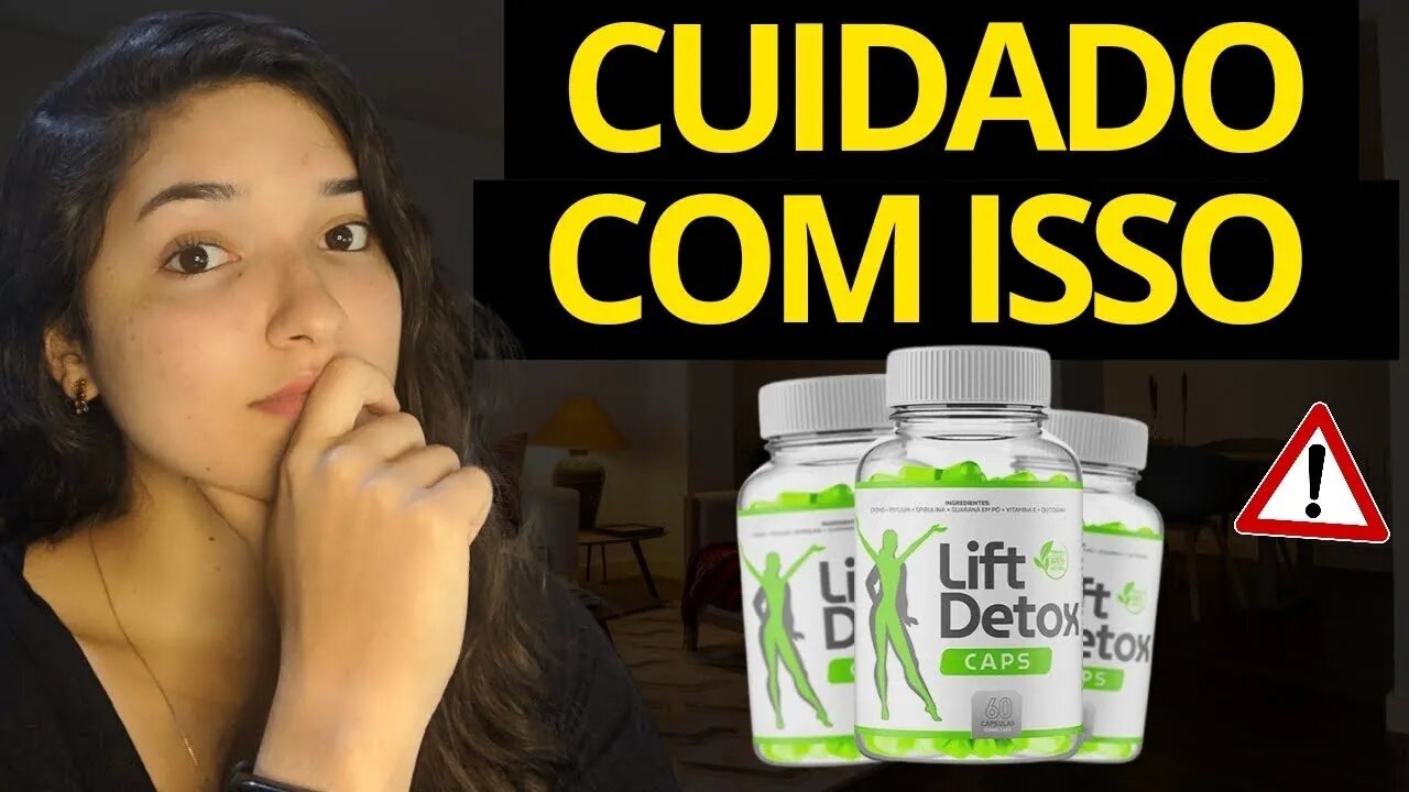 LIFT DETOX CAPS ATENÇÃO Lift Detox Caps Funciona Lift Detox Caps Emagrece Mesmo 1080p